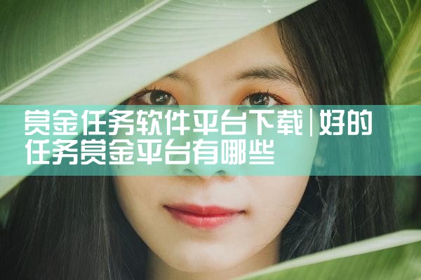 赏金任务软件平台下载