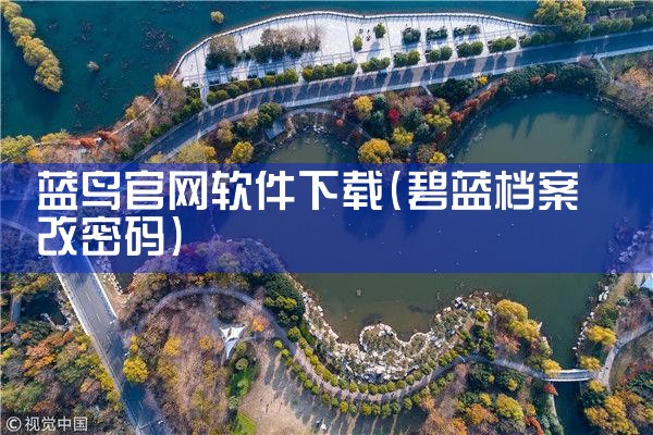 蓝鸟官网软件下载